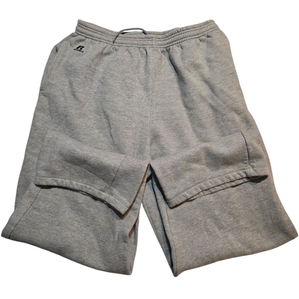 Russell Athletic Gray Men’s Sweat Shorts with Drawstring